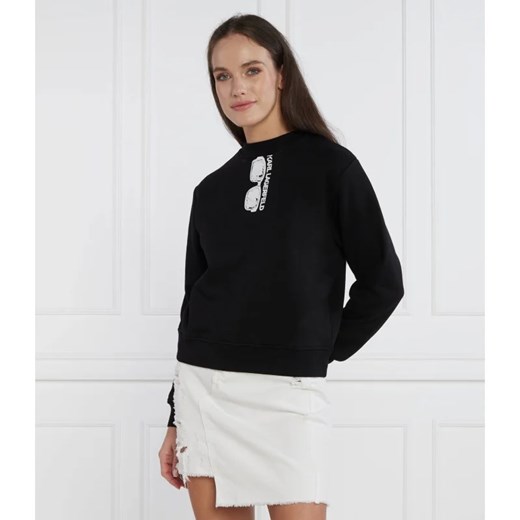 Karl Lagerfeld Bluza fun logo Karl Lagerfeld L okazyjna cena Gomez Fashion Store