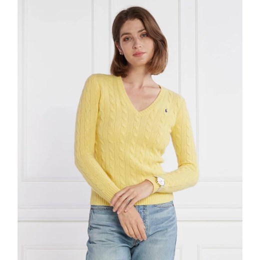 POLO RALPH LAUREN Wełniany sweter | Regular Fit | z dodatkiem kaszmiru Polo Ralph Lauren XS promocyjna cena Gomez Fashion Store