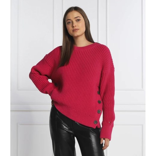 Tommy Hilfiger Sweter | Regular Fit ze sklepu Gomez Fashion Store w kategorii Swetry damskie - zdjęcie 163969415