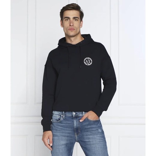 Bluza męska Armani Exchange czarna casualowa 