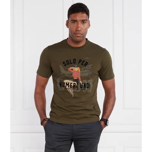 Aeronautica Militare T-shirt | Comfort fit Aeronautica Militare XXXL wyprzedaż Gomez Fashion Store
