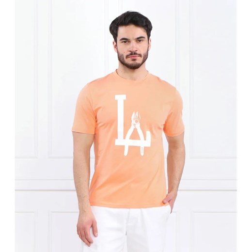 T-shirt męski BOSS HUGO z krótkim rękawem z bawełny
