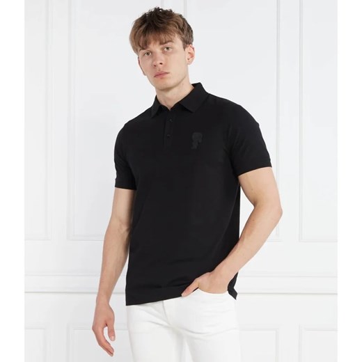 T-shirt męski Karl Lagerfeld z elastanu