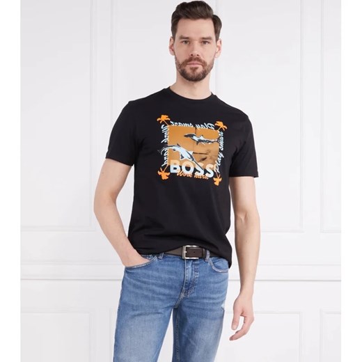 T-shirt męski BOSS HUGO z krótkim rękawem