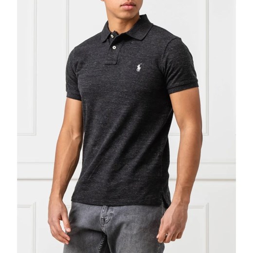 POLO RALPH LAUREN Polo | Slim Fit | pique Polo Ralph Lauren M okazyjna cena Gomez Fashion Store
