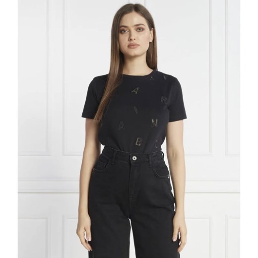 Elisabetta Franchi T-shirt | Regular Fit ze sklepu Gomez Fashion Store w kategorii Bluzki damskie - zdjęcie 163970698