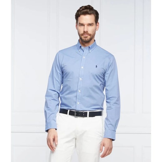 Koszula męska Polo Ralph Lauren z kołnierzykiem button down z długimi rękawami 
