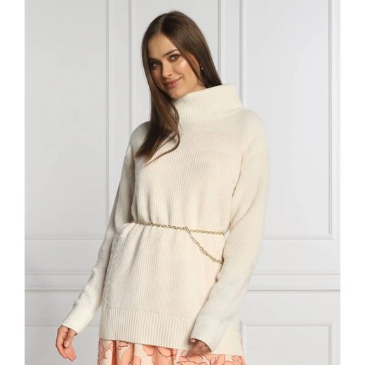 Marc Cain Wełniany sweter | Oversize fit | z dodatkiem kaszmiru ze sklepu Gomez Fashion Store w kategorii Swetry damskie - zdjęcie 163971616