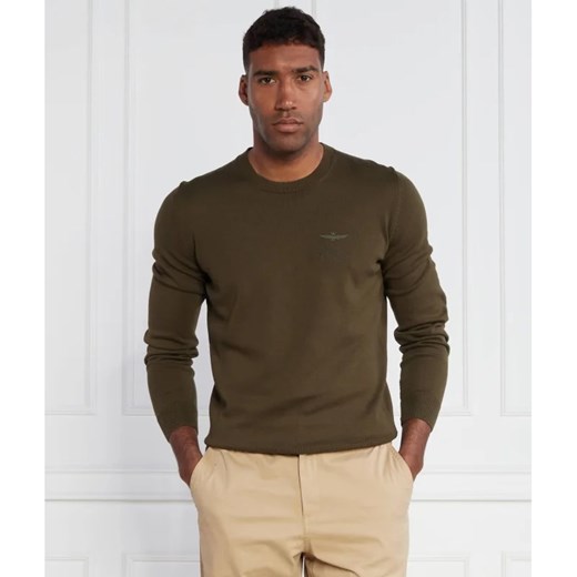 Aeronautica Militare Sweter | Slim Fit Aeronautica Militare XXL wyprzedaż Gomez Fashion Store