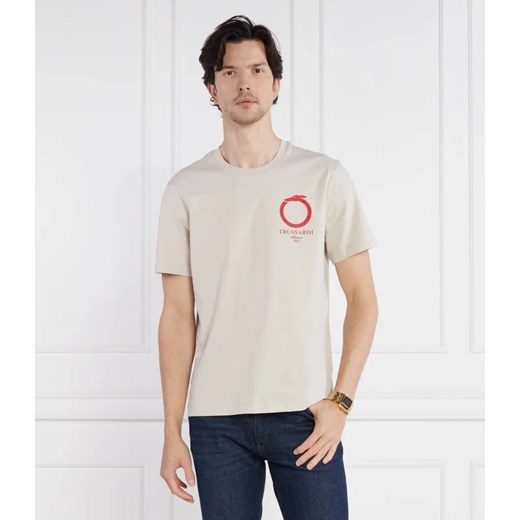 Trussardi T-shirt | Regular Fit ze sklepu Gomez Fashion Store w kategorii T-shirty męskie - zdjęcie 163971739