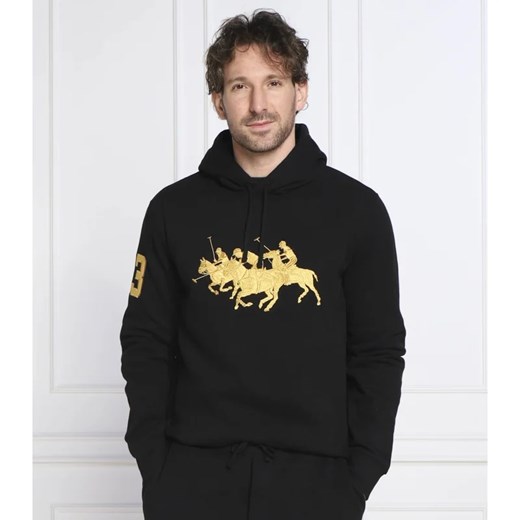 Bluza męska czarna Polo Ralph Lauren młodzieżowa