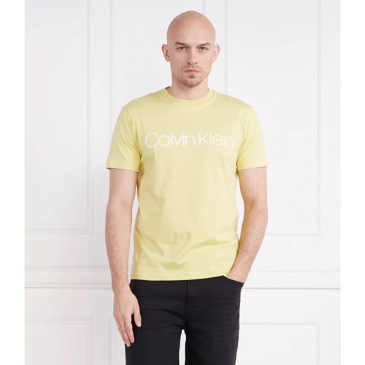 Calvin Klein T-shirt FRONT LOGO | Regular Fit Calvin Klein XL promocyjna cena Gomez Fashion Store
