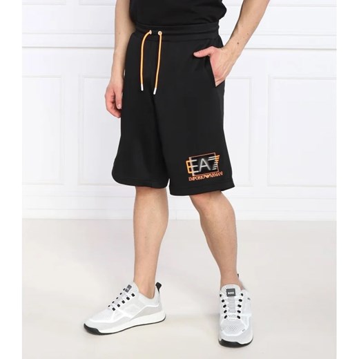 EA7 Szorty BERMUDA | Regular Fit S okazja Gomez Fashion Store