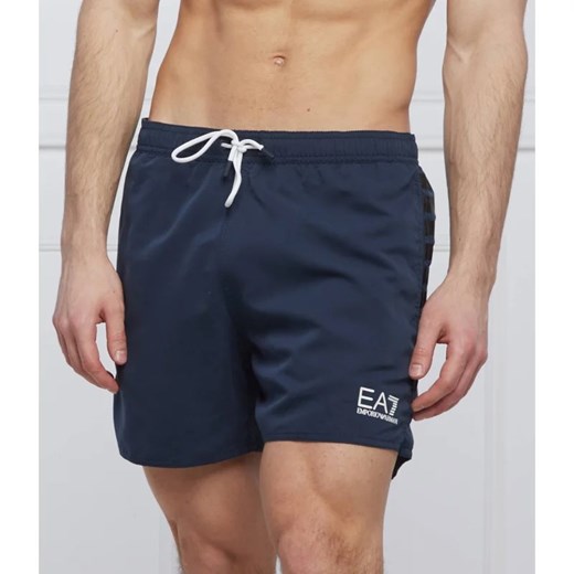 EA7 Szorty kąpielowe | Regular Fit 50 wyprzedaż Gomez Fashion Store