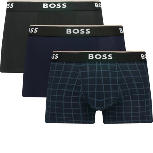BOSS Bokserki 3-pack Trunk 3P Power Desig S okazja Gomez Fashion Store