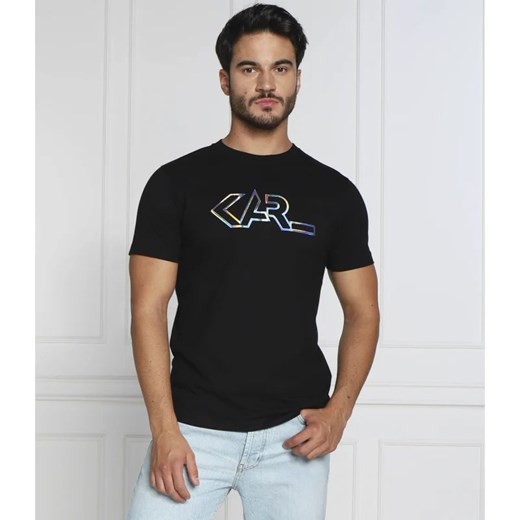 Karl Lagerfeld T-shirt | Regular Fit Karl Lagerfeld S okazja Gomez Fashion Store