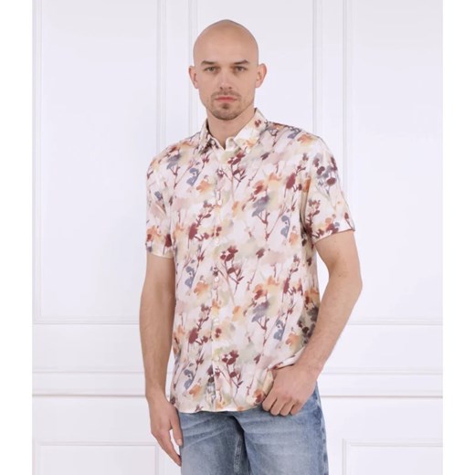 GUESS Koszula RAYON DSRT POPPY | Slim Fit ze sklepu Gomez Fashion Store w kategorii Koszule męskie - zdjęcie 163972355