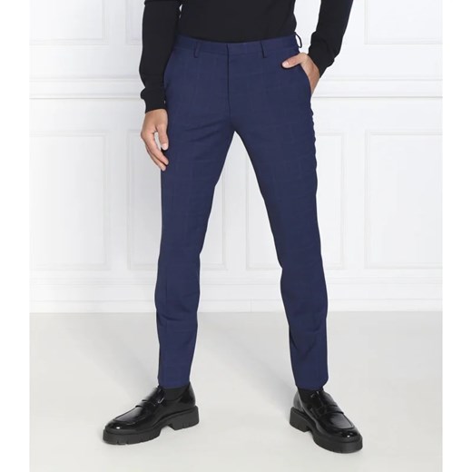 HUGO Spodnie Hesten212 | Regular Fit | z dodatkiem wełny 54 okazyjna cena Gomez Fashion Store