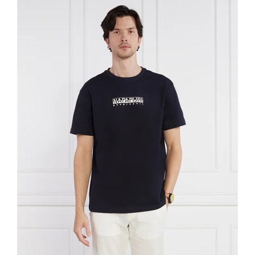 T-shirt męski Napapijri z krótkim rękawem