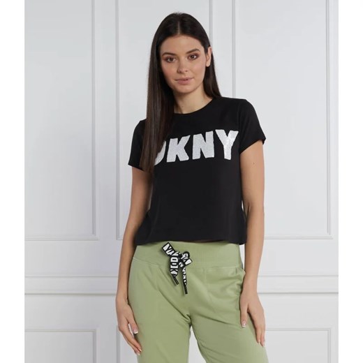 DKNY T-shirt | Cropped Fit ze sklepu Gomez Fashion Store w kategorii Bluzki damskie - zdjęcie 163972666