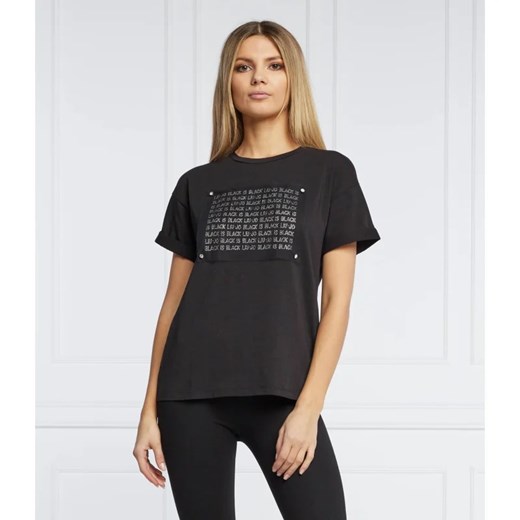 Liu Jo T-shirt | Regular Fit ze sklepu Gomez Fashion Store w kategorii Bluzki damskie - zdjęcie 163972706
