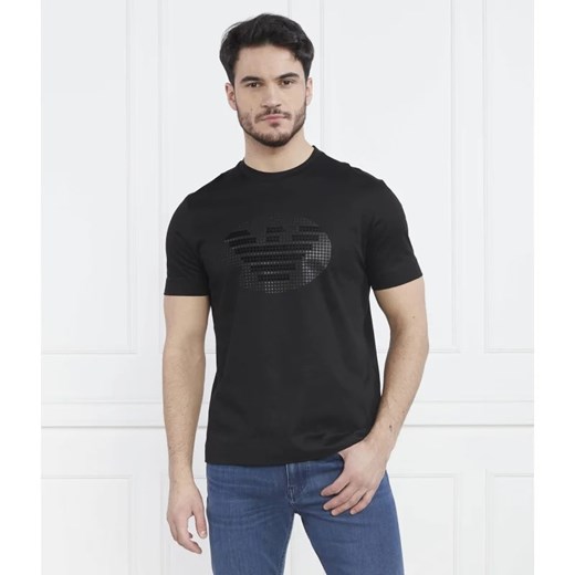 T-shirt męski czarny Emporio Armani 