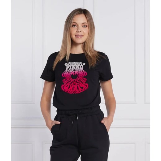Pinko T-shirt ACQUASPARTA | Regular Fit Pinko XS okazja Gomez Fashion Store