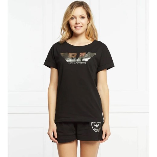 Emporio Armani T-shirt | Regular Fit Emporio Armani S promocja Gomez Fashion Store