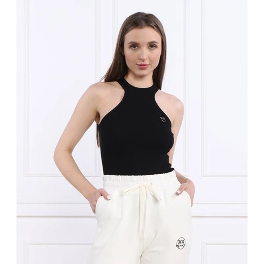 Pinko Top LOSITANO CANOTTIERA | Regular Fit Pinko XS wyprzedaż Gomez Fashion Store