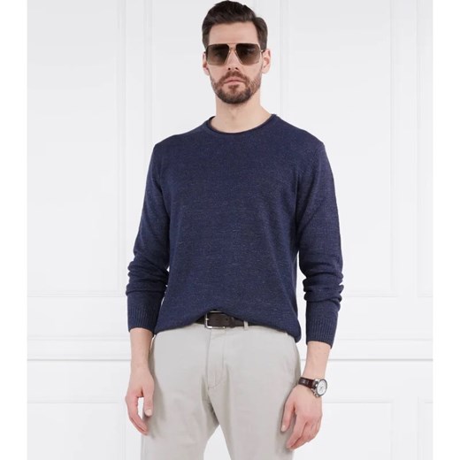 Joop! Sweter Mendor | Regular Fit | z dodatkiem lnu ze sklepu Gomez Fashion Store w kategorii Swetry męskie - zdjęcie 163972899