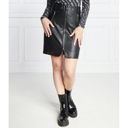 HUGO Skórzana spódnica Leonara XS okazja Gomez Fashion Store