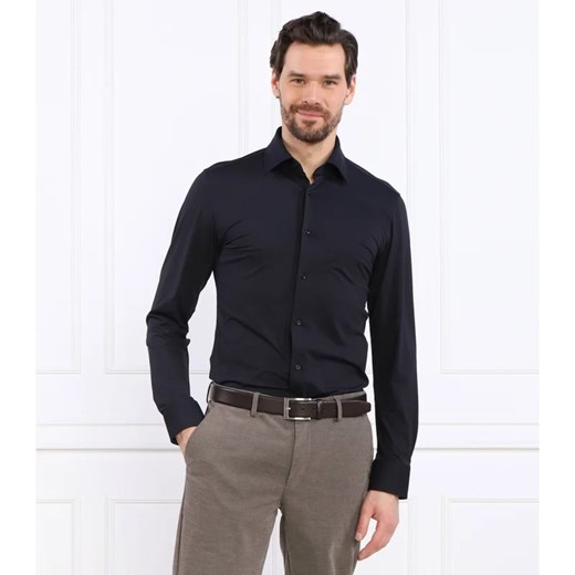 BOSS BLACK Koszula P-HANK-kent-C1-222 | Slim Fit ze sklepu Gomez Fashion Store w kategorii Koszule męskie - zdjęcie 163973069