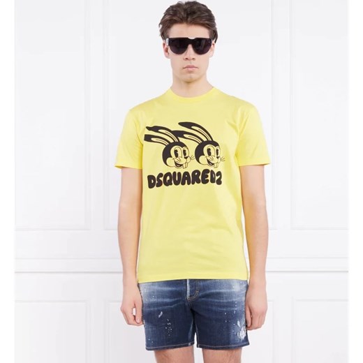 Dsquared2 T-shirt | Regular Fit ze sklepu Gomez Fashion Store w kategorii T-shirty męskie - zdjęcie 163973117