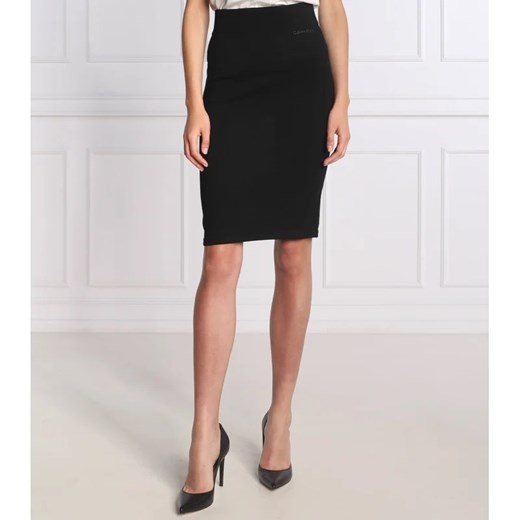 Calvin Klein Wełniana spódnica ze sklepu Gomez Fashion Store w kategorii Spódnice - zdjęcie 163973286