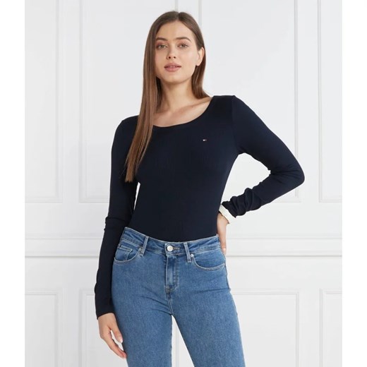 Bluzka damska Tommy Hilfiger z wiskozy