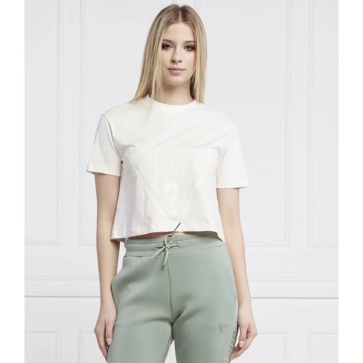 GUESS ACTIVE T-shirt ADELE | Cropped Fit ze sklepu Gomez Fashion Store w kategorii Bluzki damskie - zdjęcie 163973757