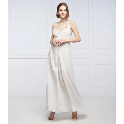 Sukienka Emporio Armani bez rękawów elegancka maxi 