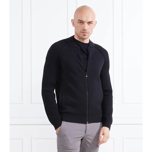 BOSS BLACK Sweter Grissino | Regular Fit | z dodatkiem wełny ze sklepu Gomez Fashion Store w kategorii Swetry męskie - zdjęcie 163973905