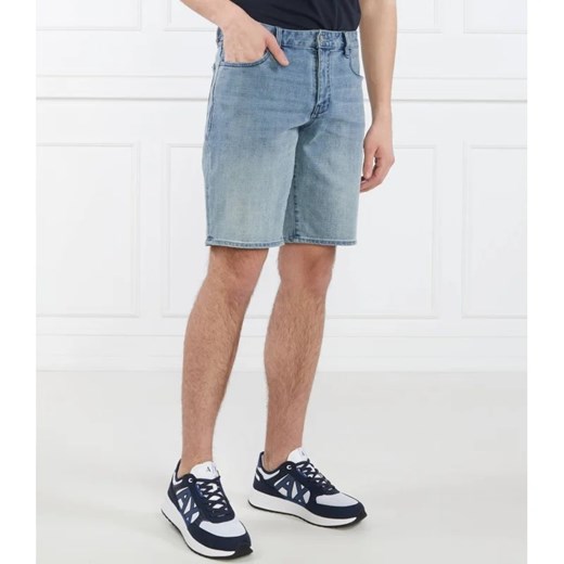 Spodenki męskie Armani Exchange niebieskie 