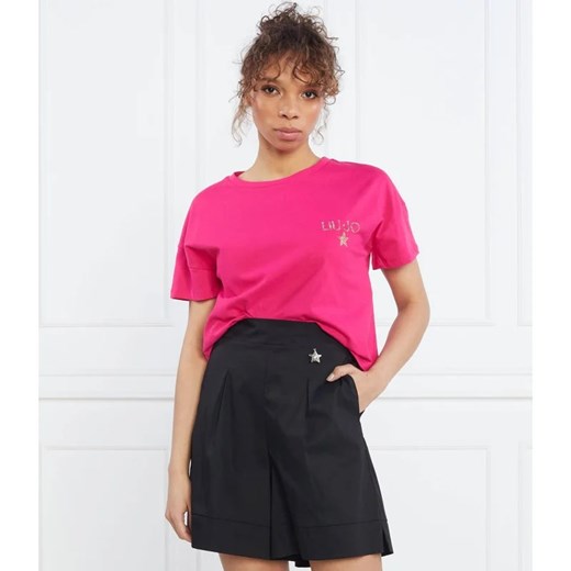 Liu Jo Beachwear T-shirt | Regular Fit ze sklepu Gomez Fashion Store w kategorii Bluzki damskie - zdjęcie 163974027