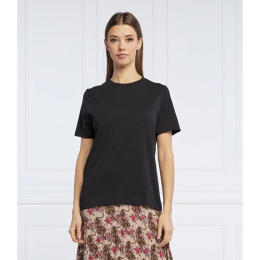 BOSS BLACK T-shirt Ecosa | Relaxed fit ze sklepu Gomez Fashion Store w kategorii Bluzki damskie - zdjęcie 163974125