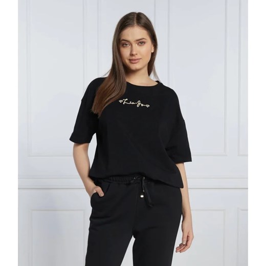 Liu Jo Sport T-shirt | Loose fit XS wyprzedaż Gomez Fashion Store