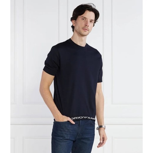 Emporio Armani T-shirt | Regular Fit ze sklepu Gomez Fashion Store w kategorii T-shirty męskie - zdjęcie 163974378