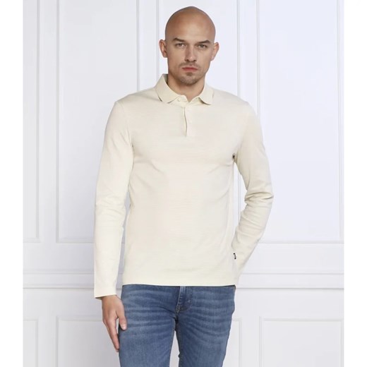 BOSS BLACK Polo Pleins 31 | Slim Fit | mercerised XXL wyprzedaż Gomez Fashion Store