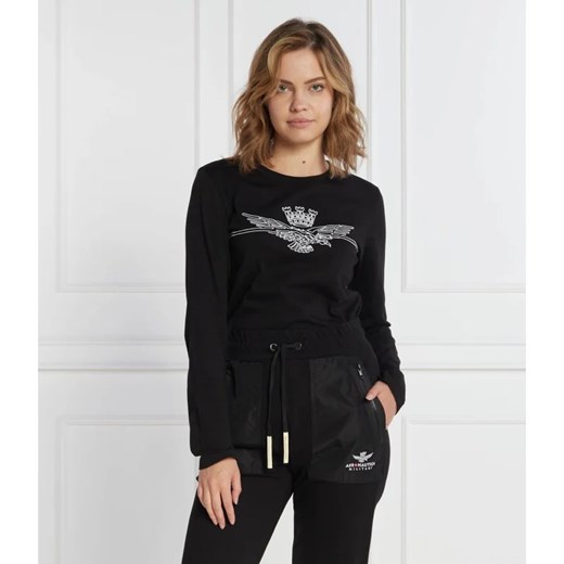 Aeronautica Militare Bluzka | Regular Fit ze sklepu Gomez Fashion Store w kategorii Bluzki damskie - zdjęcie 163974456