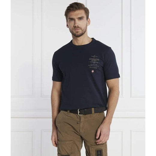 Aeronautica Militare t-shirt męski z krótkim rękawem