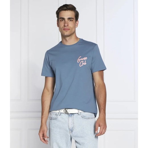 GUESS T-shirt NAIM | Regular Fit ze sklepu Gomez Fashion Store w kategorii T-shirty męskie - zdjęcie 163974519