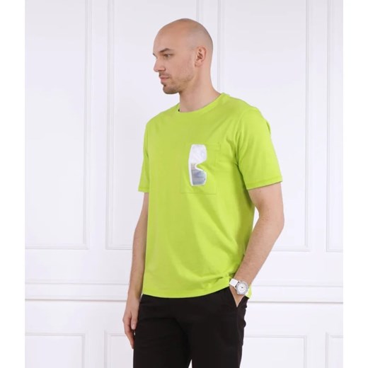 BOSS HUGO t-shirt męski bawełniany z krótkim rękawem