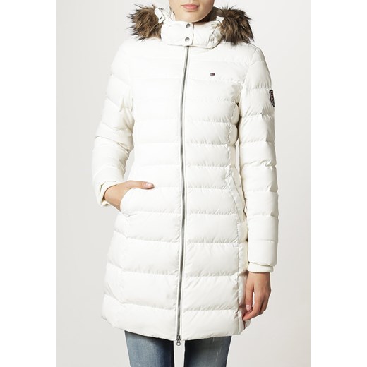 Hilfiger Denim MARIA Płaszcz puchowy egret zalando bialy