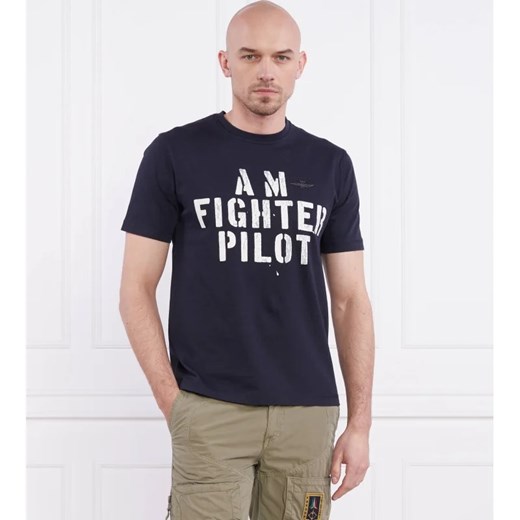 Aeronautica Militare T-shirt | Comfort fit Aeronautica Militare XL okazyjna cena Gomez Fashion Store